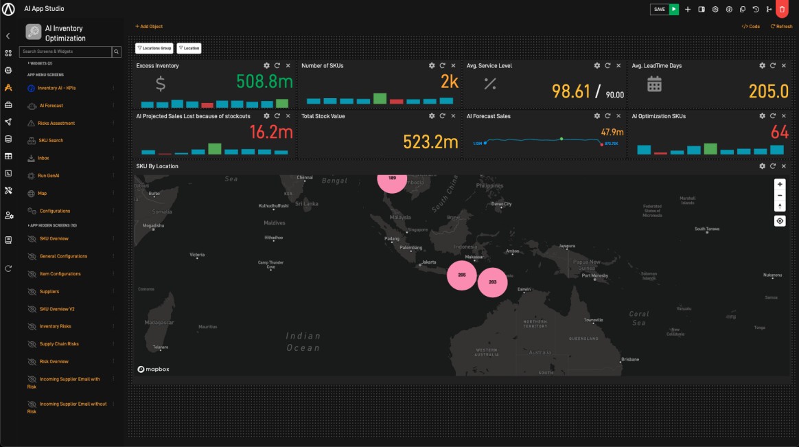 ARPIA Data AppStudio