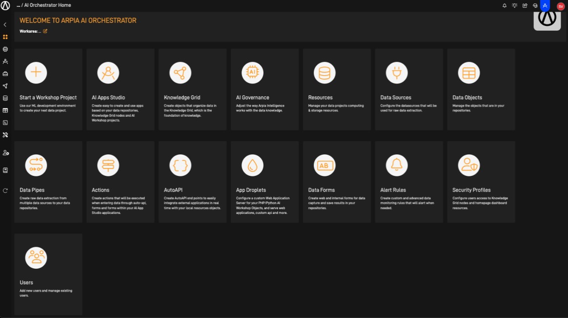 ARPIA Data Orchestrator