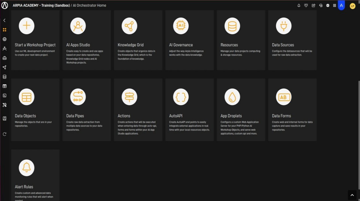 ARPIA Data Orchestrator